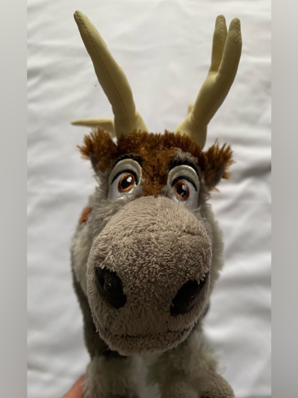Disney Plush Reindeer in Gray and Brown